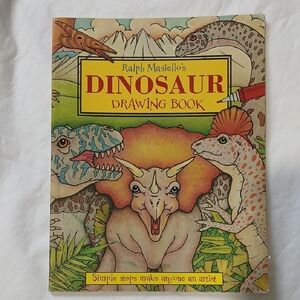 Ralph Masiello Dinosaur Drawing Book - Colorful Illustration Cover